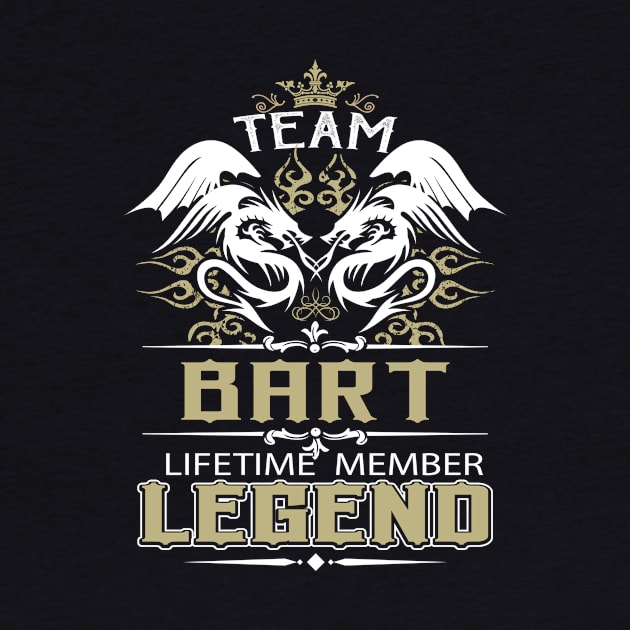 Bart Name T Shirt - Another Celtic Legend Bart Dragon Gift Item by yalytkinyq